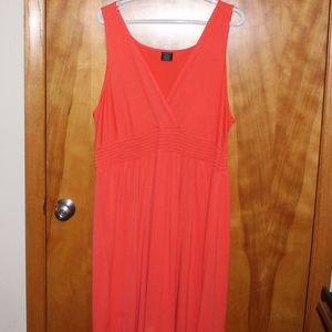 Coral sundress